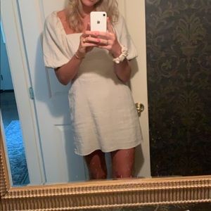 Abercrombie puff sleeve dress